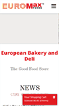 Mobile Screenshot of euromaxfoods.com